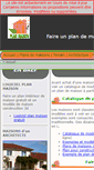 Mobile Screenshot of plans-maisons.com