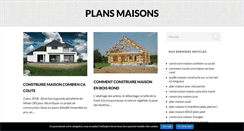 Desktop Screenshot of plans-maisons.fr